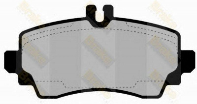 BRAKE ENGINEERING pa1248 -  Комплект тормозных колодок, дисковый тормоз